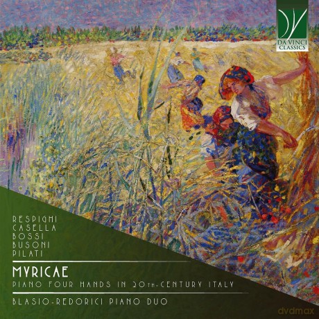 Blasio-Redorici Piano Duo: Myricae: Piano Four Hands in 20th-Century Italy [CD]