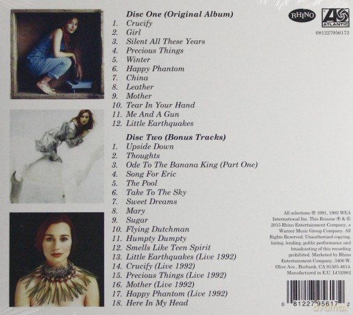 Tori Amos: Little Earthquakes (Deluxe Edition) [2CD]