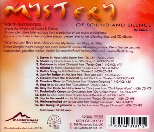 Mystery of Sound and Silence 5 [CD]