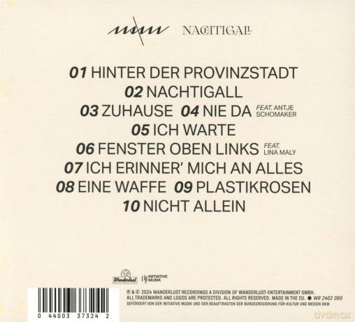 Maxim: Nachtigall [CD]