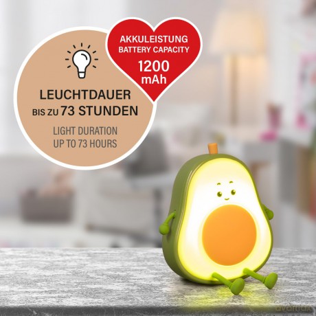 Nachtlicht Avocado Bobi, grźn
