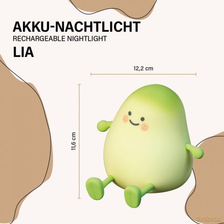 Nachtlicht Mango Lia, grźn