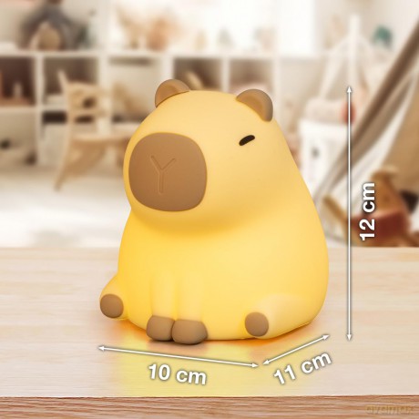 Nachtlicht Piggy, braun