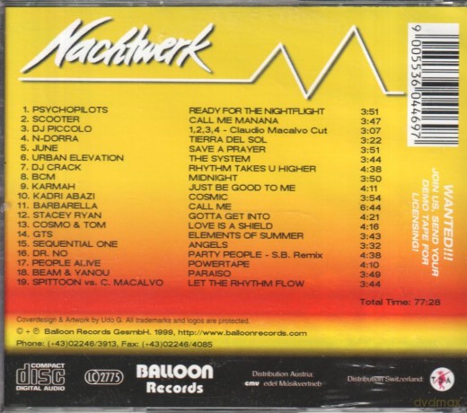 Nachtwerk On Da Dancefloor 2 [CD]