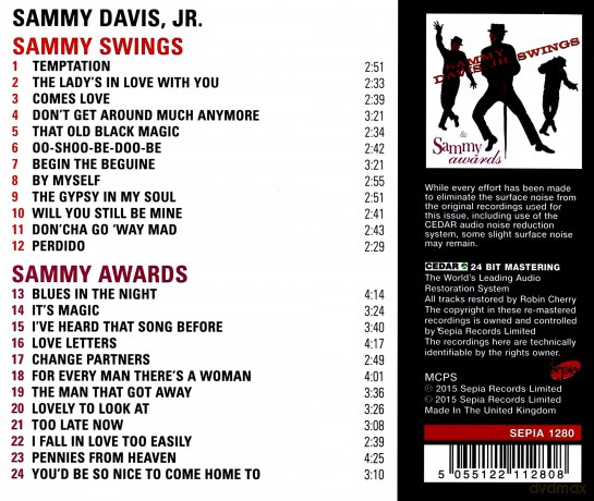 Sammy Davis Jr.: Sammy Swings & Sammy Awards [CD]