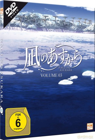 Nagi no Asukara - Volume 3 - Episode 12-16 [DVD]