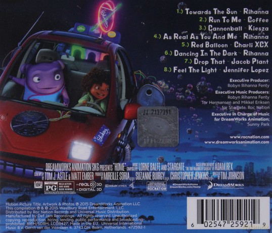 Home soundtrack (Rihanna) [CD]