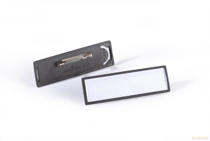 Durable: Namensschild 17x67 Mit Nadel