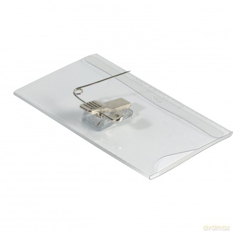 Durable: Namensschild M.Kombiklemme 50s