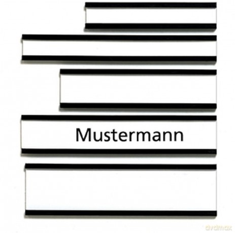 Namensschild magn. 15x75 10Stk