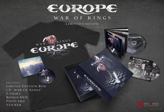 Europe: War Of Kings (Deluxe) [BOX] [CD]+[DVD]