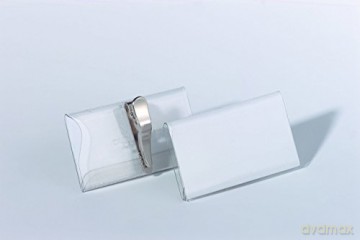 Durable: Namensschild.Krokoklemme 40x75