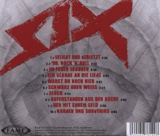 Six: Narben Und Souvenirs [CD]