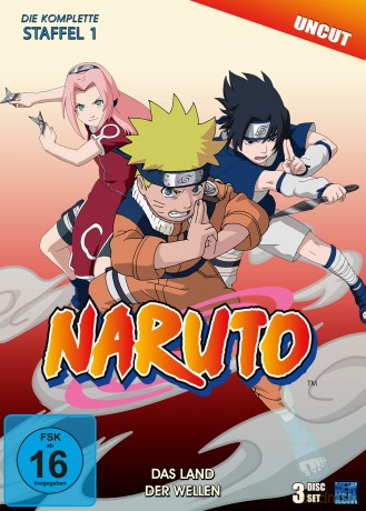 Naruto - Das Land der Wellen - Staffel 1: Folge 01-19 [3DVD]