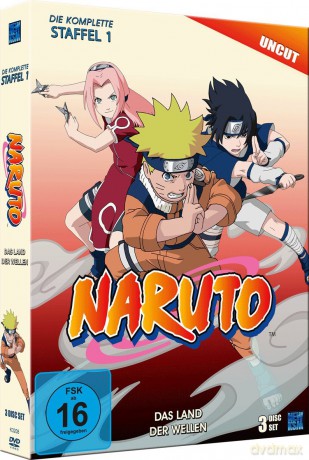 Naruto - Das Land der Wellen - Staffel 1: Folge 01-19 [3DVD]