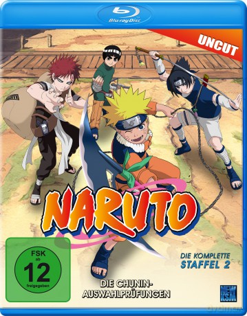 Naruto - Die Chunin-Auswahlprüfungen - Staffel 2: Folge 20-52 [Blu-Ray]