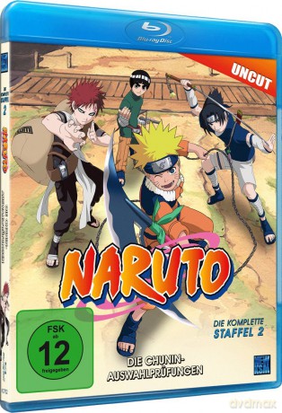 Naruto - Die Chunin-Auswahlprüfungen - Staffel 2: Folge 20-52 [Blu-Ray]