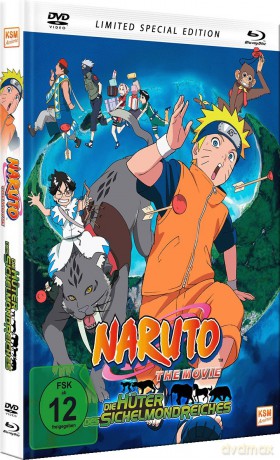 Naruto - Die Hüter des Sichelmondreiches - The Movie 3 - Limited Edition (Mediabook) (Blu-ray+DVD) [2xBlu-Ray]