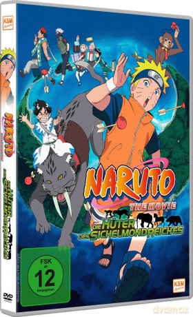 Naruto - Die Hüter des Sichelmondreiches - The Movie 3 [DVD]