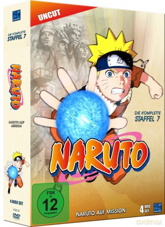 Naruto - Naruto auf Mission - Staffel 7: Folge 158-183 (4 DVDs) [4DVD]