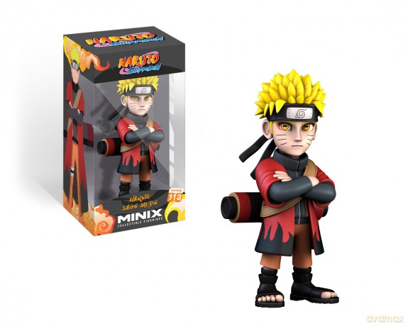 NARUTO - Naruto with cape - Figure Minix