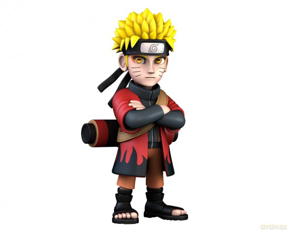 NARUTO - Naruto with cape - Figure Minix