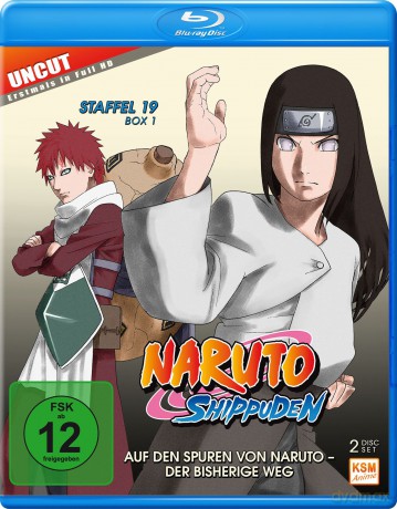 Naruto Shippuden - Auf den Spuren von Naruto - Der bisherige Weg - Staffel 19.1: Episode 614-623 (2 [2xBlu-Ray]