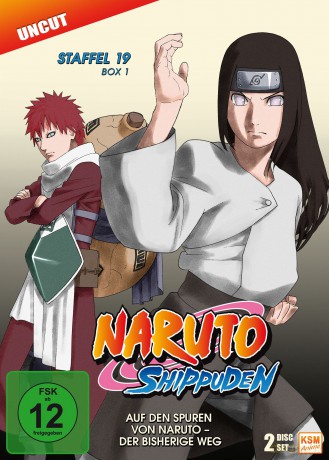 Naruto Shippuden - Auf den Spuren von Naruto - Der bisherige Weg - Staffel 19.1: Episode 614-623 (3 [3DVD]