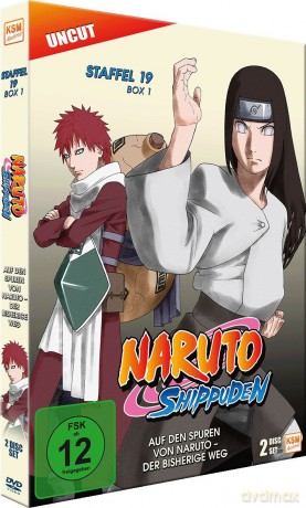 Naruto Shippuden - Auf den Spuren von Naruto - Der bisherige Weg - Staffel 19.1: Episode 614-623 (3 [3DVD]