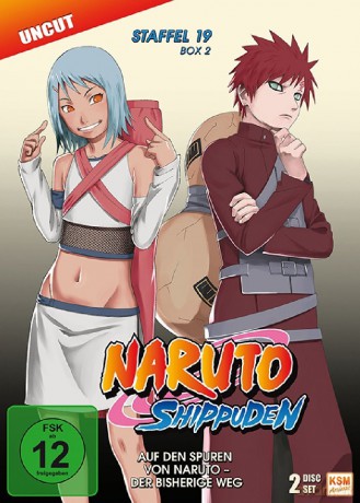 Naruto Shippuden - Auf den Spuren von Naruto - Der bisherige Weg - Staffel 19.2: Episode 624-633 (2 [2DVD]