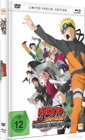 Naruto Shippuden - Die Erben des Willens des Feuers The Movie 3 - Limited Edition (Mediabook) (Blu-r [2xBlu-Ray]
