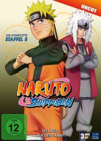 Naruto Shippuden - Die Jagd auf den Sanbi - Staffel 05: Folge 309-332 [3DVD]