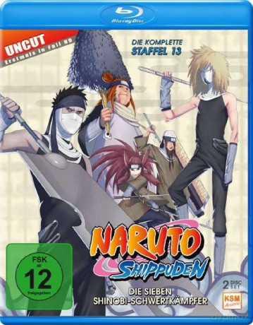 Naruto Shippuden - Die Sieben Shinobi-Schwertkämpfer - Staffel 13: Folge 496-509 (2 Blu-rays) [2xBlu-Ray]