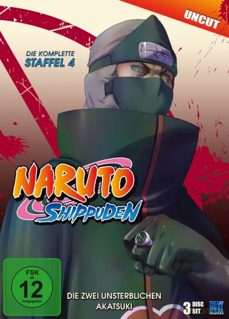 Naruto Shippuden - Die Zwei unsterblichen Akatsuki - Staffel 04: Folge 292-308 [3DVD]