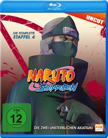 Naruto Shippuden - Die Zwei unsterblichen Akatsuki - Staffel 04: Folge 292-308 [Blu-Ray]