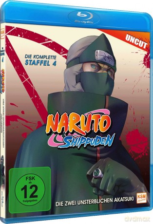 Naruto Shippuden - Die Zwei unsterblichen Akatsuki - Staffel 04: Folge 292-308 [Blu-Ray]