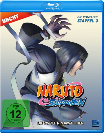 Naruto Shippuden - Die zwölf Ninjawächter - Staffel 03: Folge 274-291 [Blu-Ray]