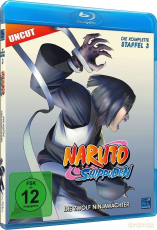 Naruto Shippuden - Die zwölf Ninjawächter - Staffel 03: Folge 274-291 [Blu-Ray]