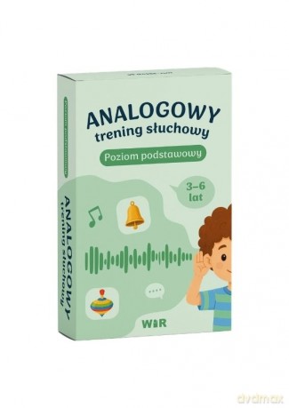 Analogowy trening słuchowy. Poziom podstawowy 3-6 lat - Agnieszka Bala [KSIĄŻKA]