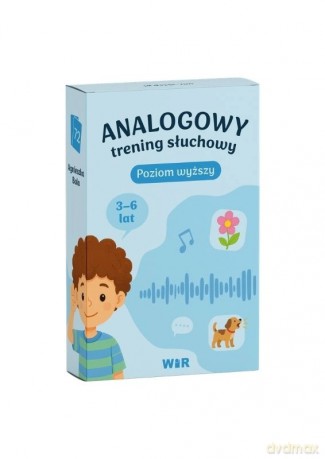 Analogowy trening słuchowy. Poziom wyższy 3-6 lat - Agnieszka Bala [KSIĄŻKA]