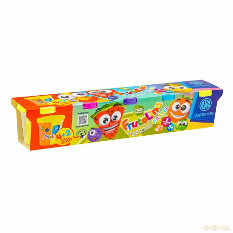 Ciastolina Frutolina Astrafun pastel 5x100 g