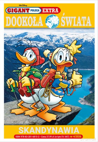 Dookoła świata. Skandynawia. Gigant Poleca Extra (Tom 4/2026) [KOMIKS]
