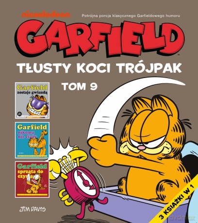 Garfield. Tłusty koci trójpak (Tom 9) [KOMIKS]