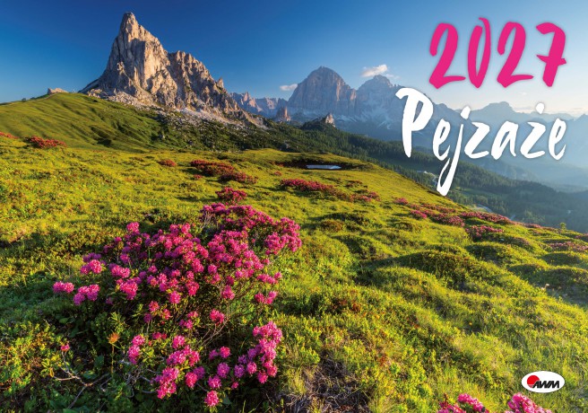 Kalendarz 2027 ścienny Pejzaże KA3 [KALENDARZ]