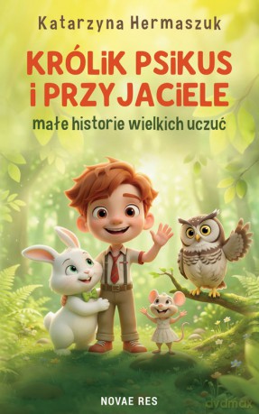 Królik Psikus i przyjaciele - małe historie wielkich uczuć - Katarzyna Hermaszuk [KSIĄŻKA]