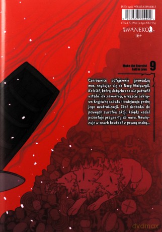 Make The Exorcist Fall in Love. Egzorcysta nie do wyrwania (Tom 9) - Aruma Arima, Masuku Fukayama [KOMIKS]