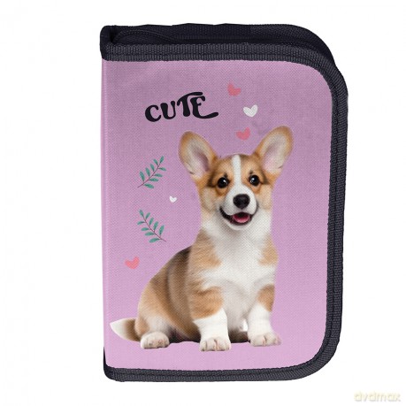 Piórnik bez wyposażenia Cute Corgi PP26CG-P001BW
