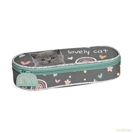 Piórnik owalny Lovely Cat PP26CS-013