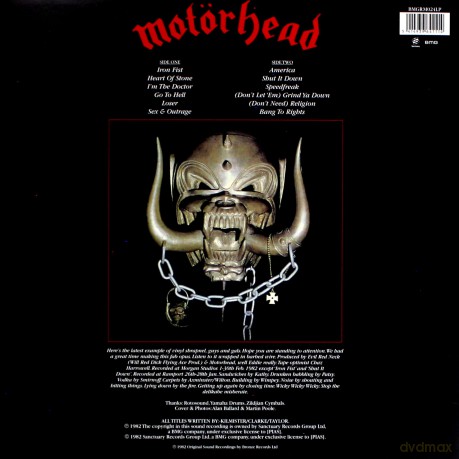 Motorhead: Iron Fist [Winyl]