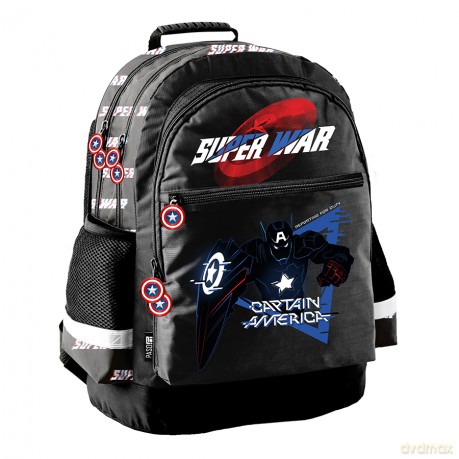 Plecak 2-komorowy Marvel Captain America AV26KK-116